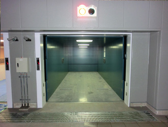 Car transport elevator